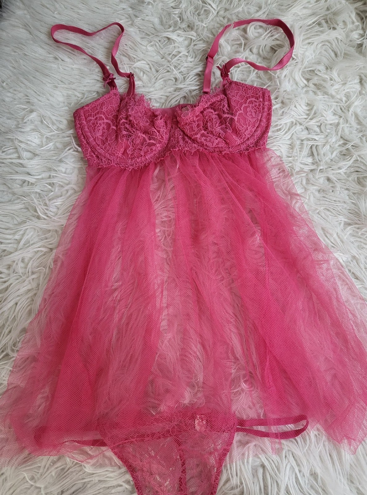 Victoria's Secret Babydoll, XS, Pink