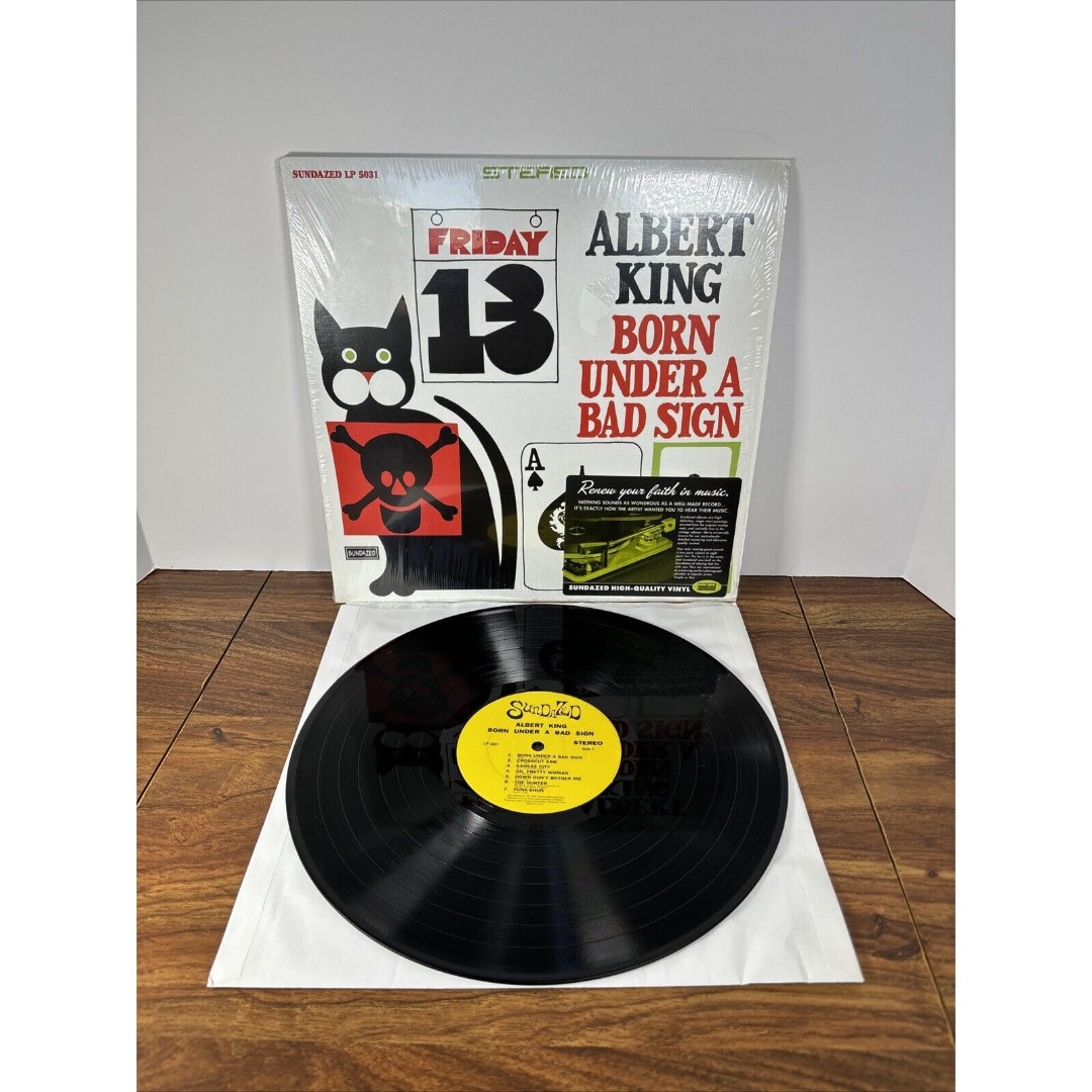 Albert King BORN UNDER A BAD SIGN Sundazed Music LP 5031 180g Shrink Hype NM HQ