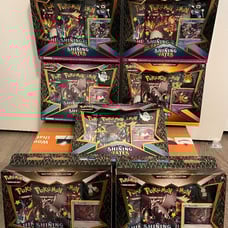 Pokemon TCG Shining Fates Mad Party Pin Collection Lot
