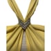 Nicole Bakti Lemon Yellow Cocktail Formal Dress