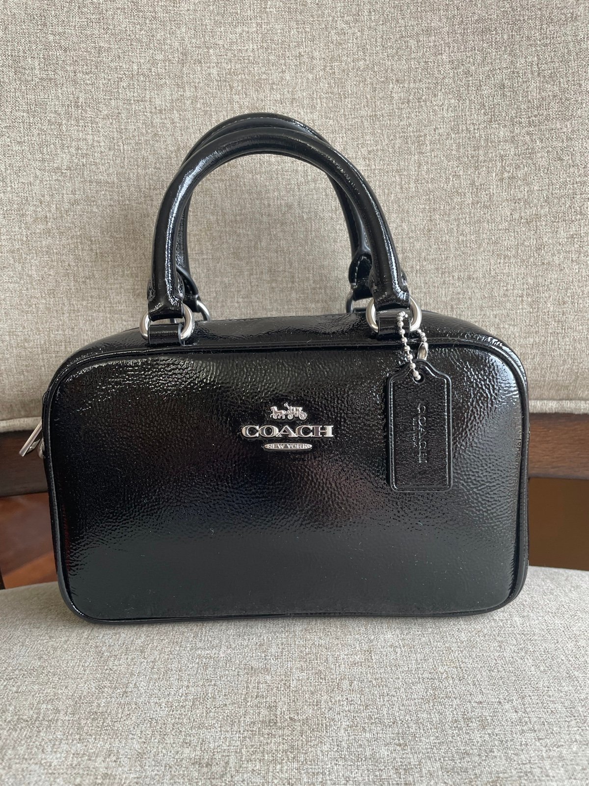 NWT！COACH STACHEL CROSSBODY BAG（COACH CW190）BLACK fast shipping