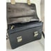 Persaman New York Catrice Leather Satchel Bag Black