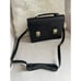 Persaman New York Catrice Leather Satchel Bag Black