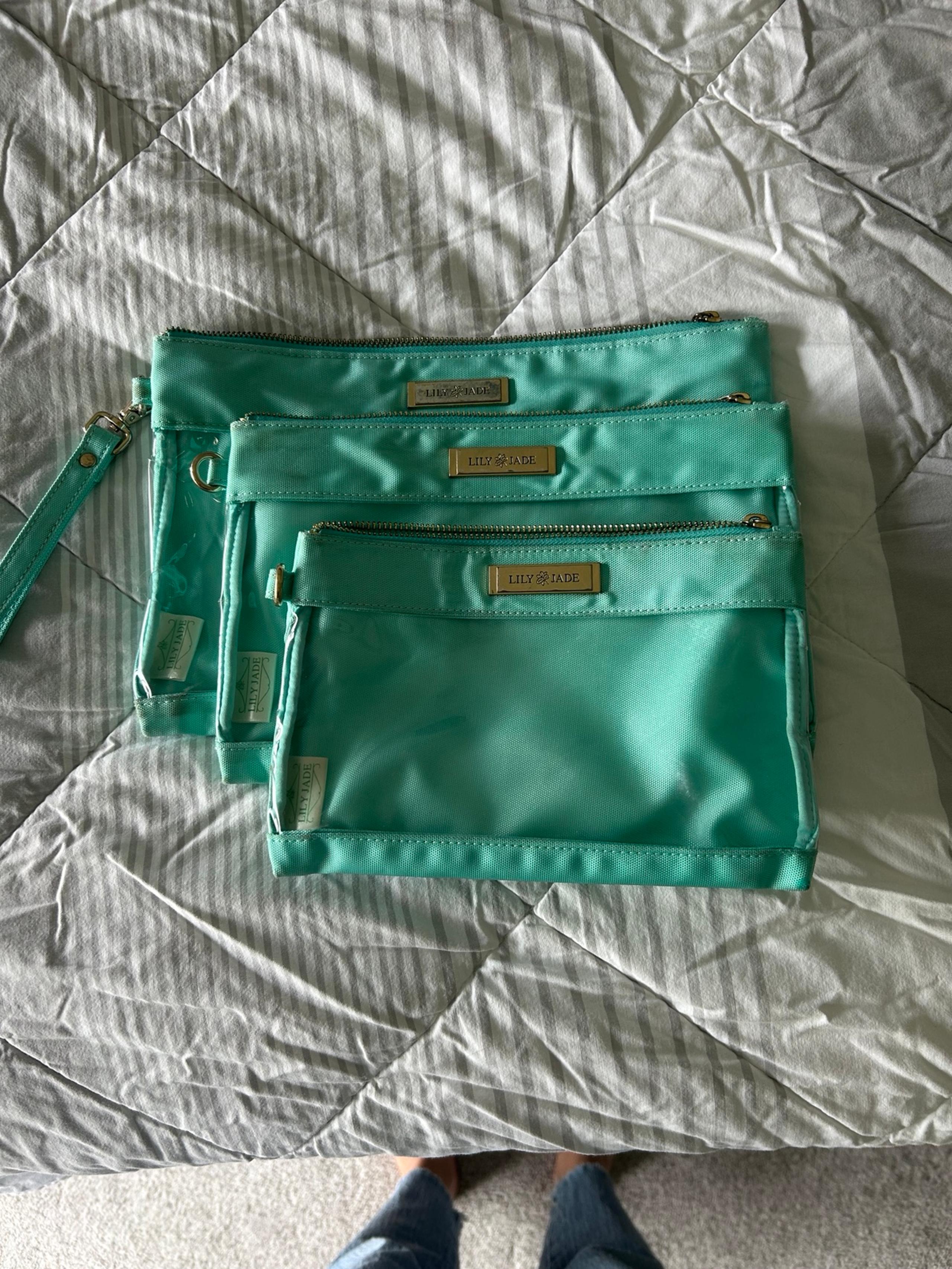 Lily Jade Diaper Bag Packing Cases - Teal