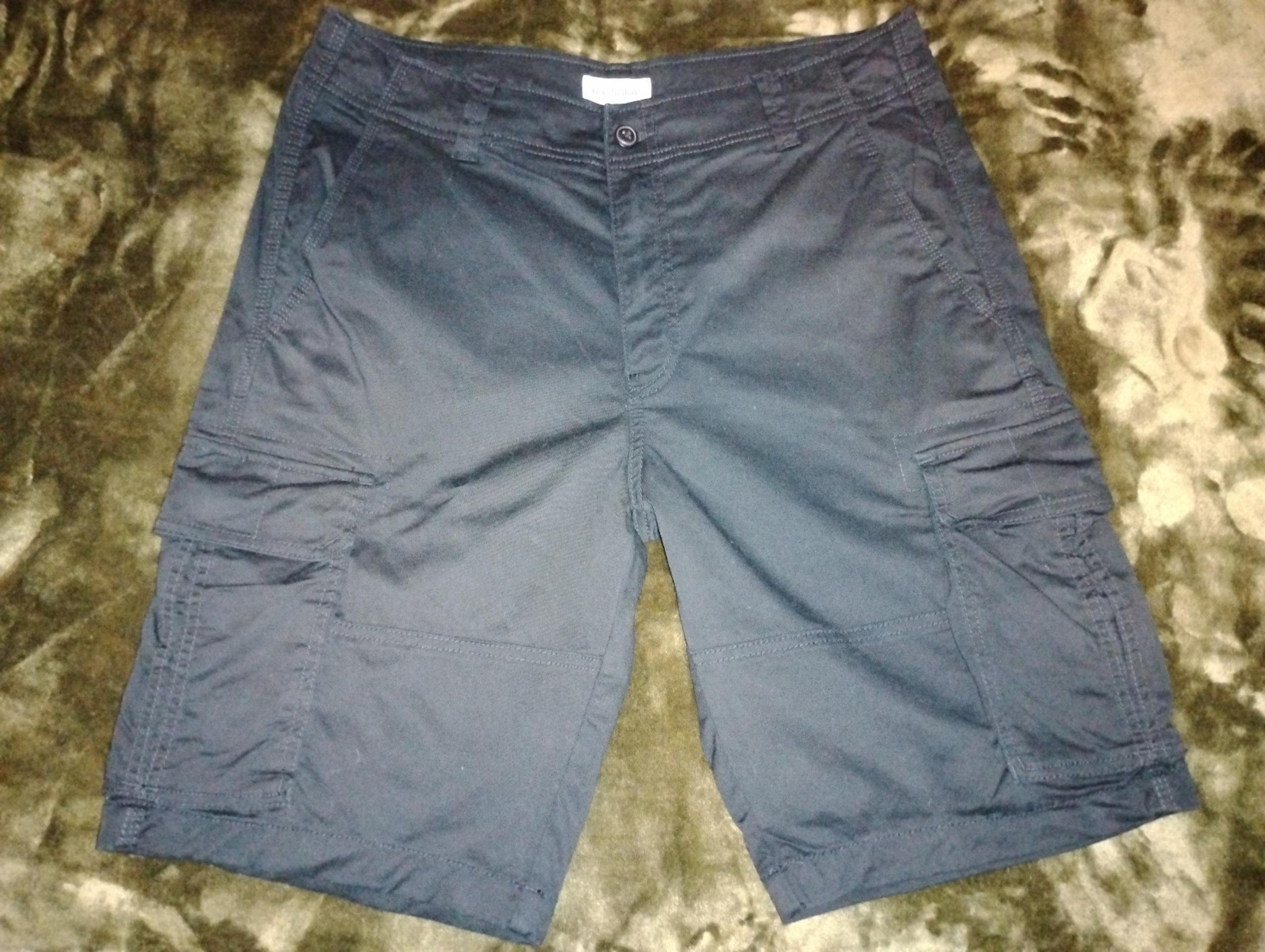 Goodfellow & Co Target Mens Cargo Shorts Black Size 34 New No Tags