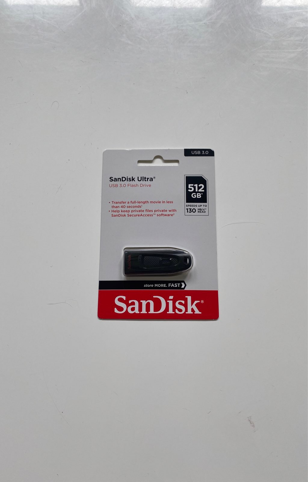 512gb SanDisk Ultra USB 3.0 Flash Drive