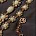 Crown trifari green stone necklace w/2 bracelets