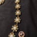 Crown trifari green stone necklace w/2 bracelets
