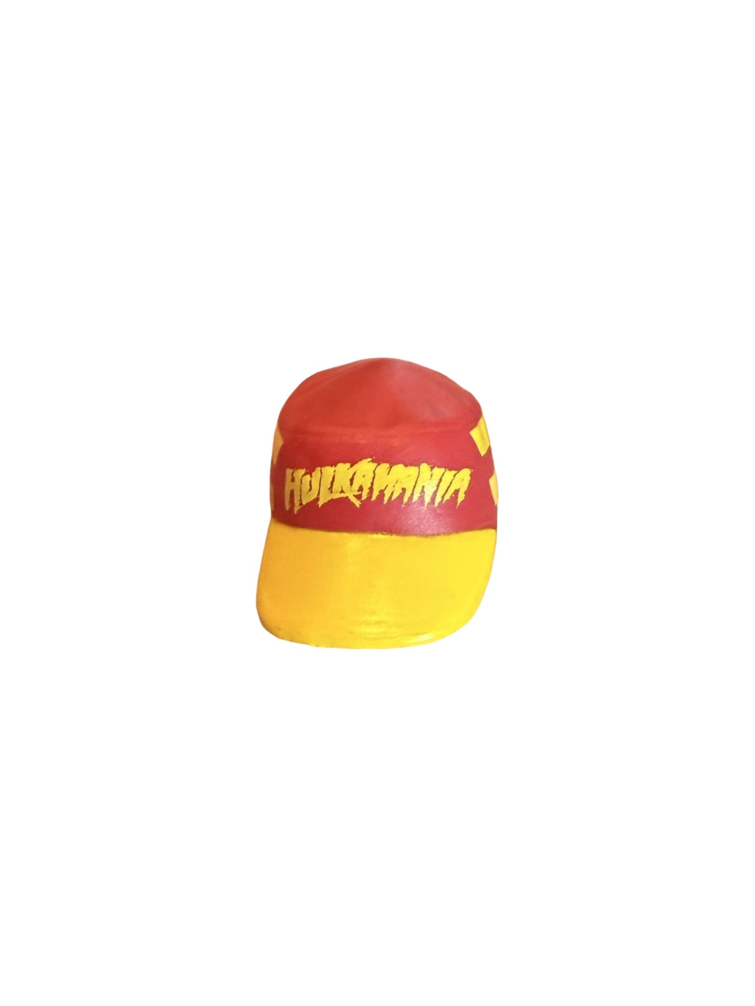 WWE Mattel Elite Hulkamania Hat Wrestling 6” Hulk Hogan Figure Accessory Cap WCW