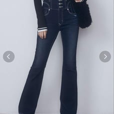 EMODA Super High Waist Flare Pants