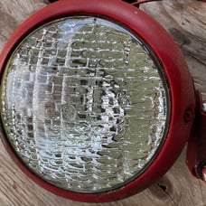 Vintage Tractor Headlight Assembly
