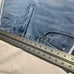Blue Triple white striped denim baggy jeans size 38