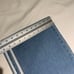Blue Triple white striped denim baggy jeans size 38