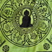 . Buddha Wall Hanging Green LARGE B14