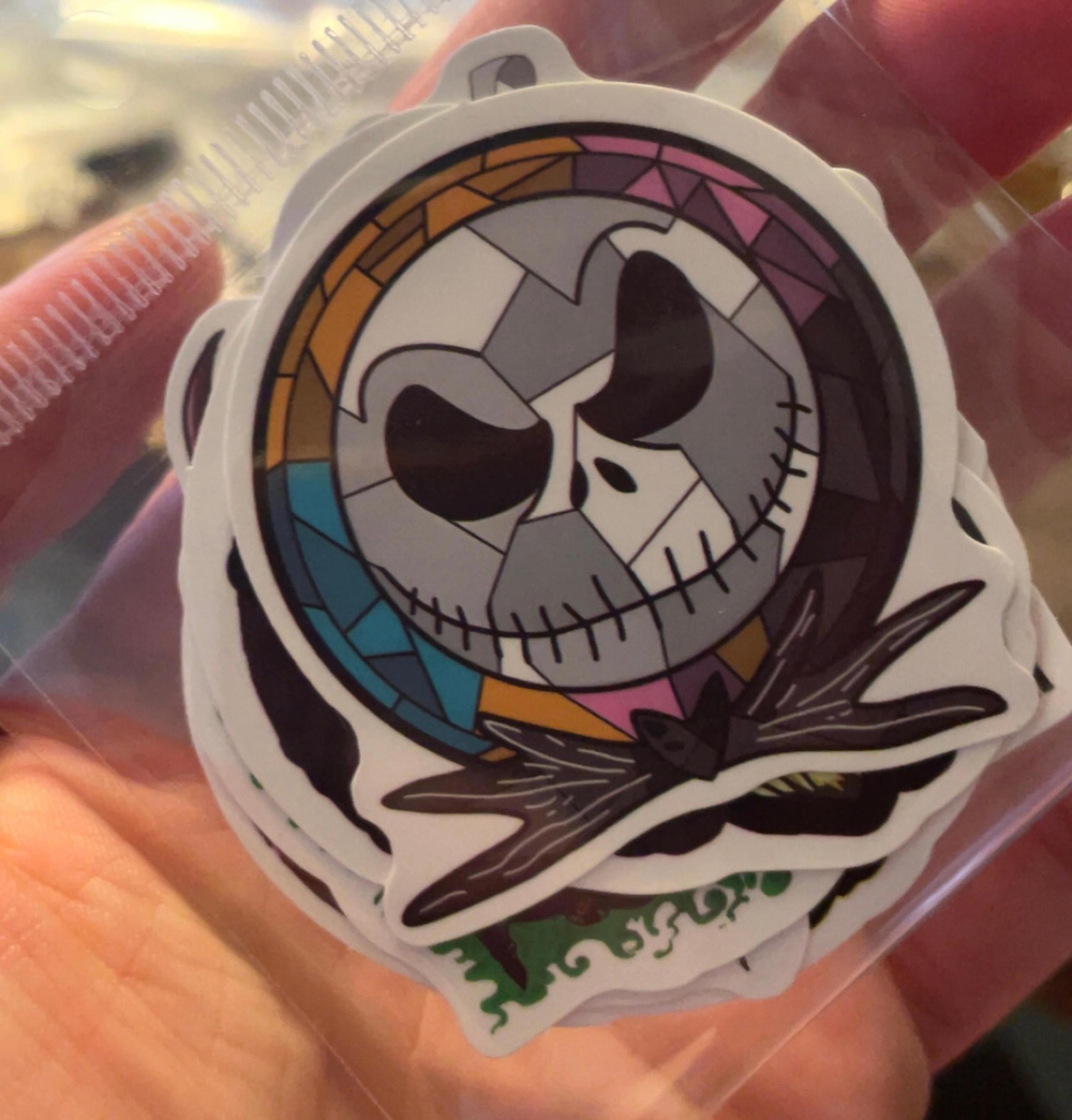 7 PC The Nightmare Before Christmas Sticker Set