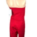 Elegia NWT Red Wide Leg Sweetheart Neckline Jumpsuit Women's Small