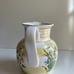 Botanical Flowers Ceramic Pitcher / Vase. Spring / Summer Print.