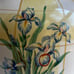 Botanical Flowers Ceramic Pitcher / Vase. Spring / Summer Print.