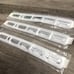 3pc GMC SIERRA Emblems Sticker Tailgate Front Door Side Fender Chrome 3D Letter