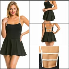 Kate spade XL black swim suit one piece NEW