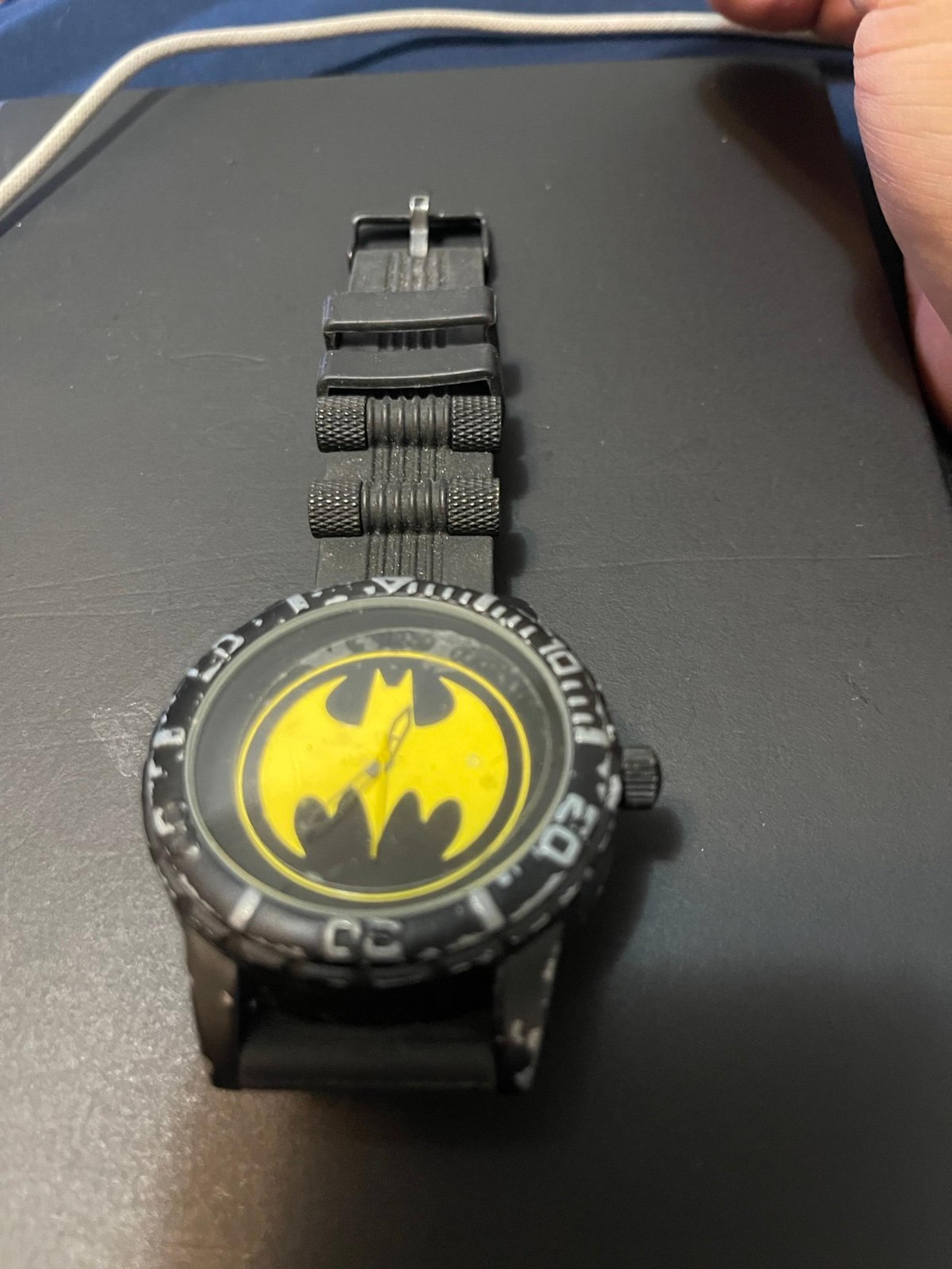 Batman Men’s JUMBO Watch 48 Diameter PRE-OWNED