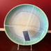 Rachel Roy- Melamine Set of 4, 11” Dinner Plates Green Blue Ocean Tie Dye-NWT