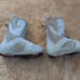 Burton Mint Snowboard Boots Women's size 10 white with purple accents