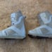 Burton Mint Snowboard Boots Women's size 10 white with purple accents