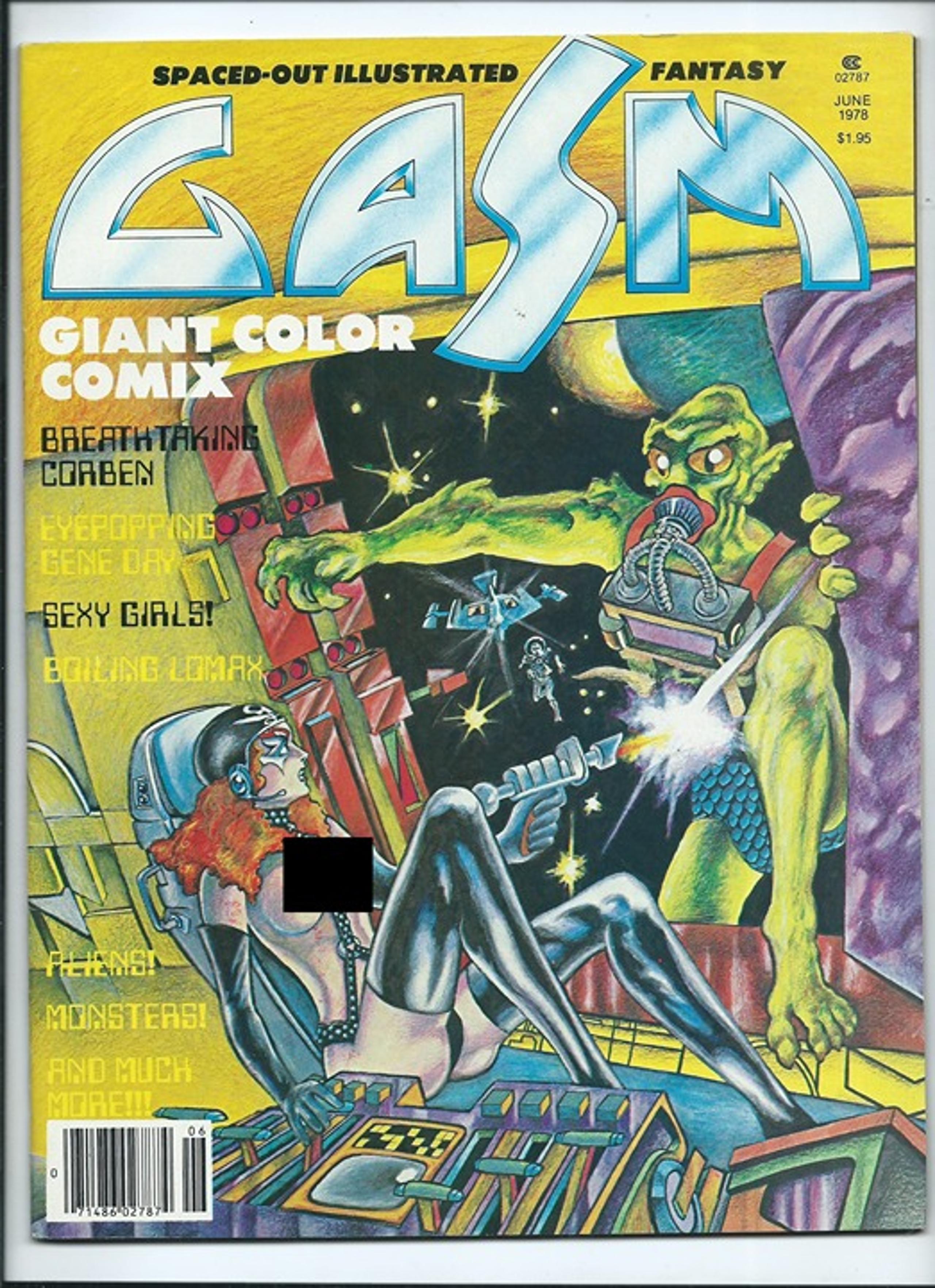 GASM Magazine #5 JUNE 1978 Vintage SPACED OUT FANTASY ILLUSTRATED N/M