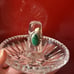 Vintage Navajo Malachite Sterling Silver Ring