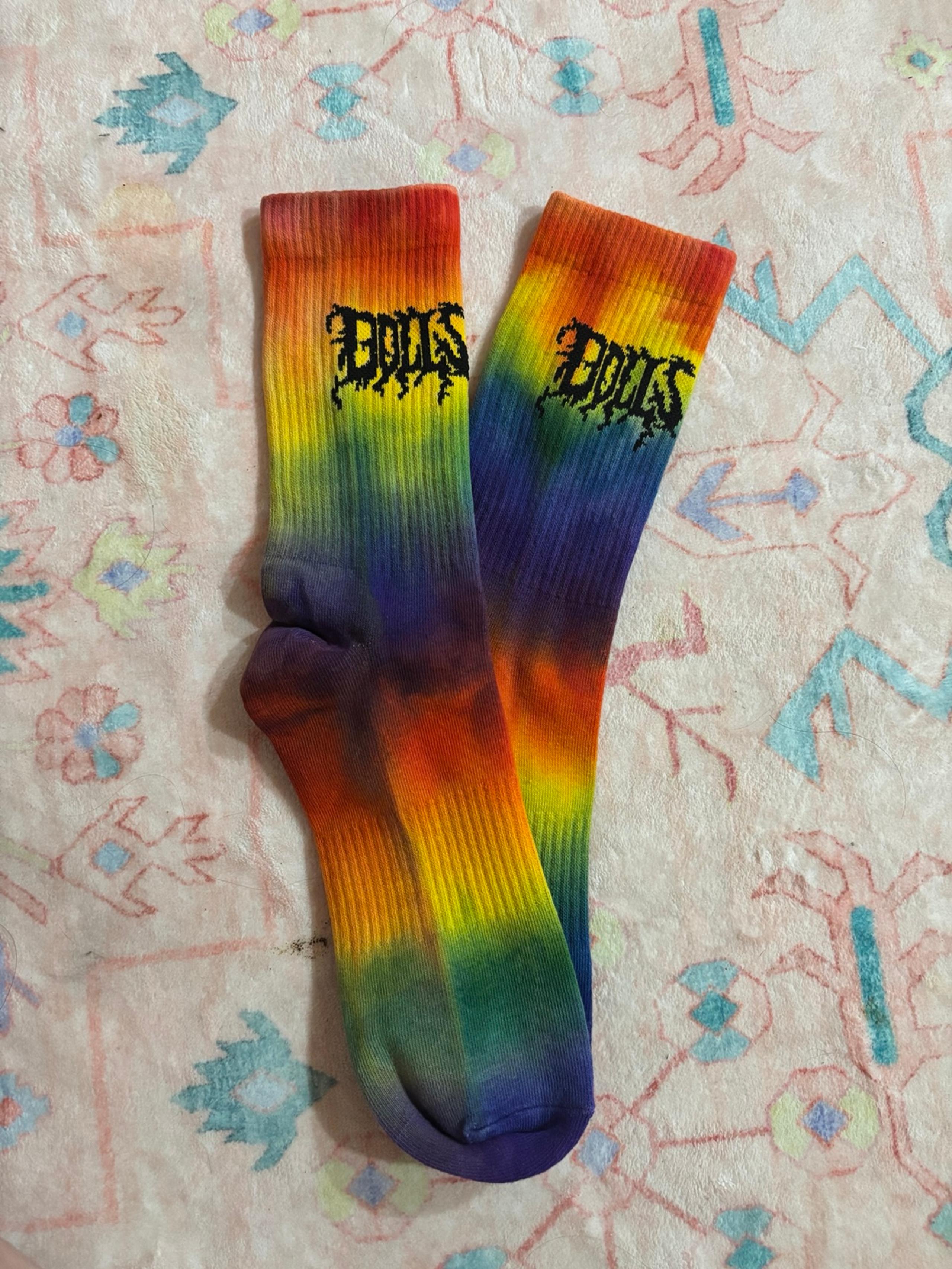 Dolls Kill Pride Socks
