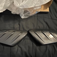 Honda Civic Mirror Cap Covers ( carbon fiber PAINTED)