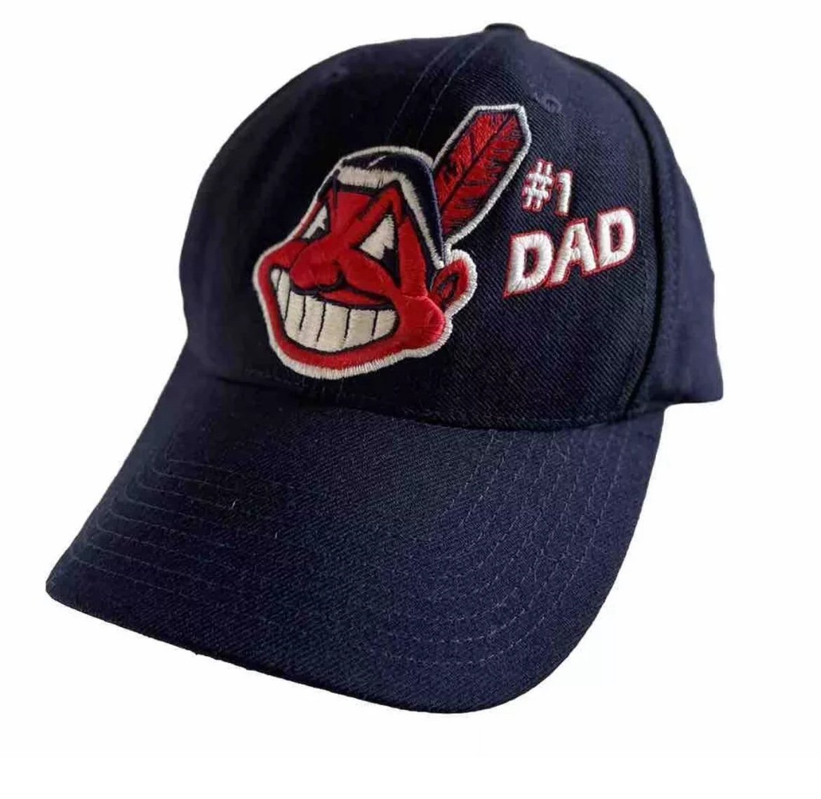 VINTAGE CLEVELAND INDIANS TWINS ENTERPRISE WOOL PRO MODEL SNAPBACK HAT #1 DAD