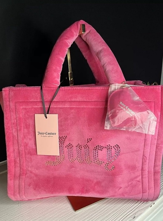 NEW! NWT-VIRAL Juicy Couture Big Spender Tote - Free Love