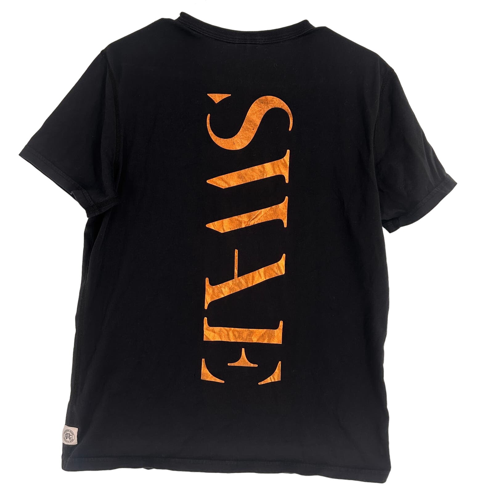 Reigning Champ Swae Men's Pima Cotton Black T-Shirt Size Medium