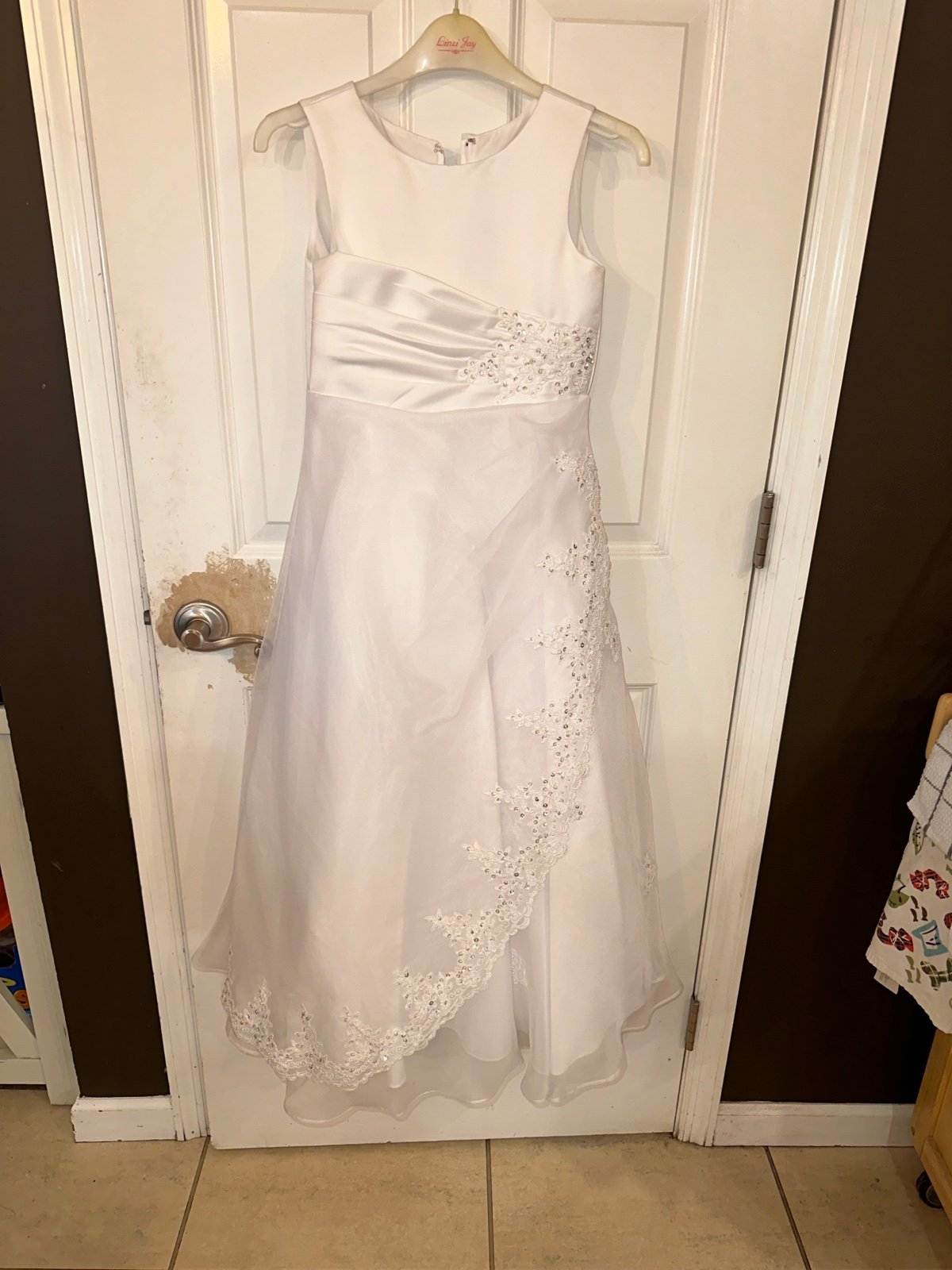 Communion flower girl wedding dress size 8