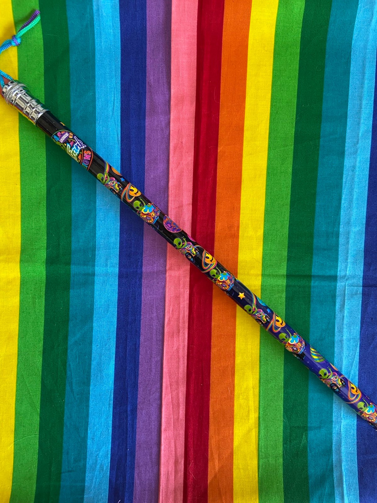 Lisa frank zoomer and zorbit alien jumbo pencil