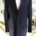 Men's ●【Louis Vuitton】Italian-made Black Pin-striped Jacket●