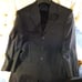 Men's ●【Louis Vuitton】Italian-made Black Pin-striped Jacket●