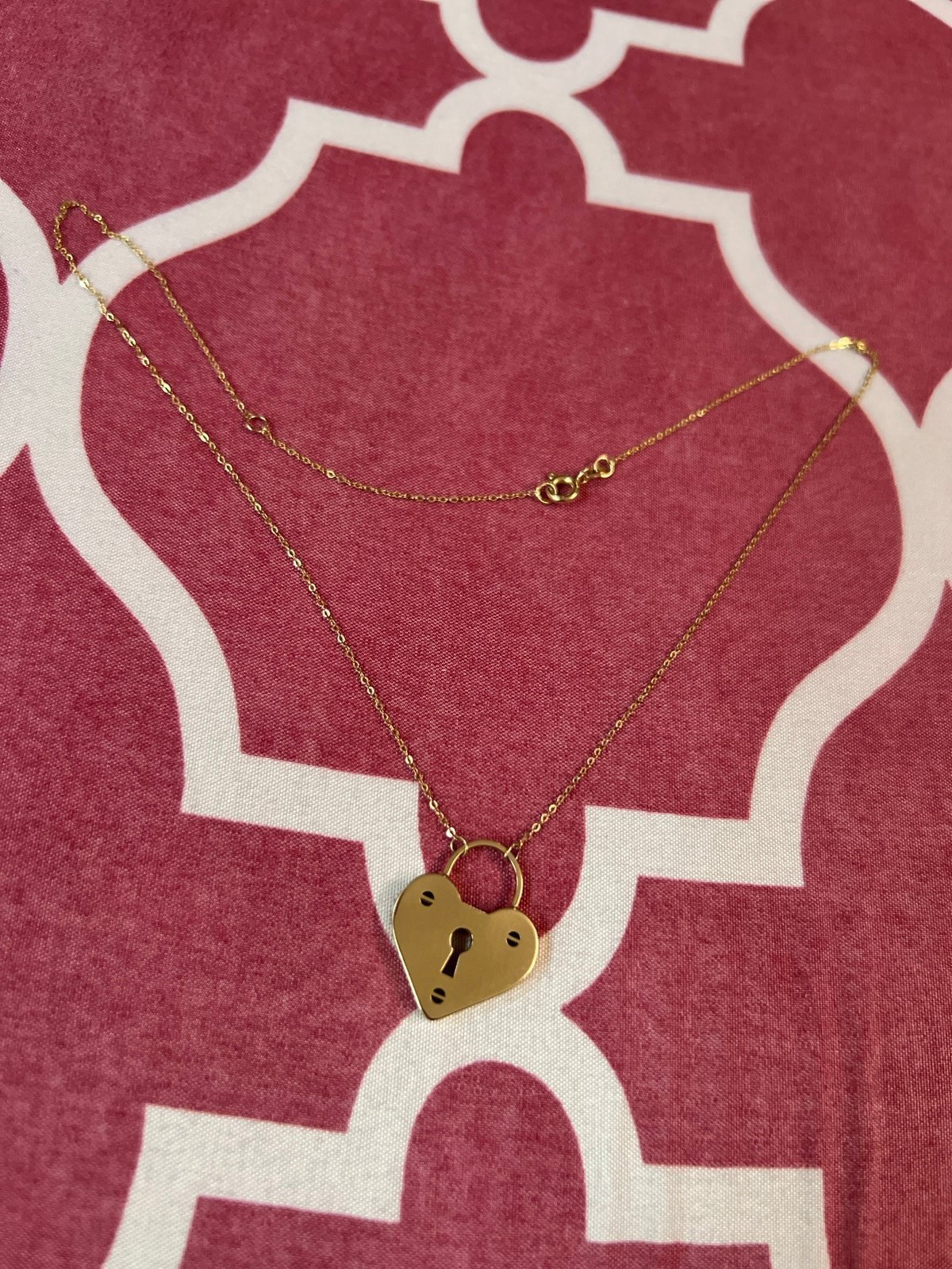 14k gold necklace