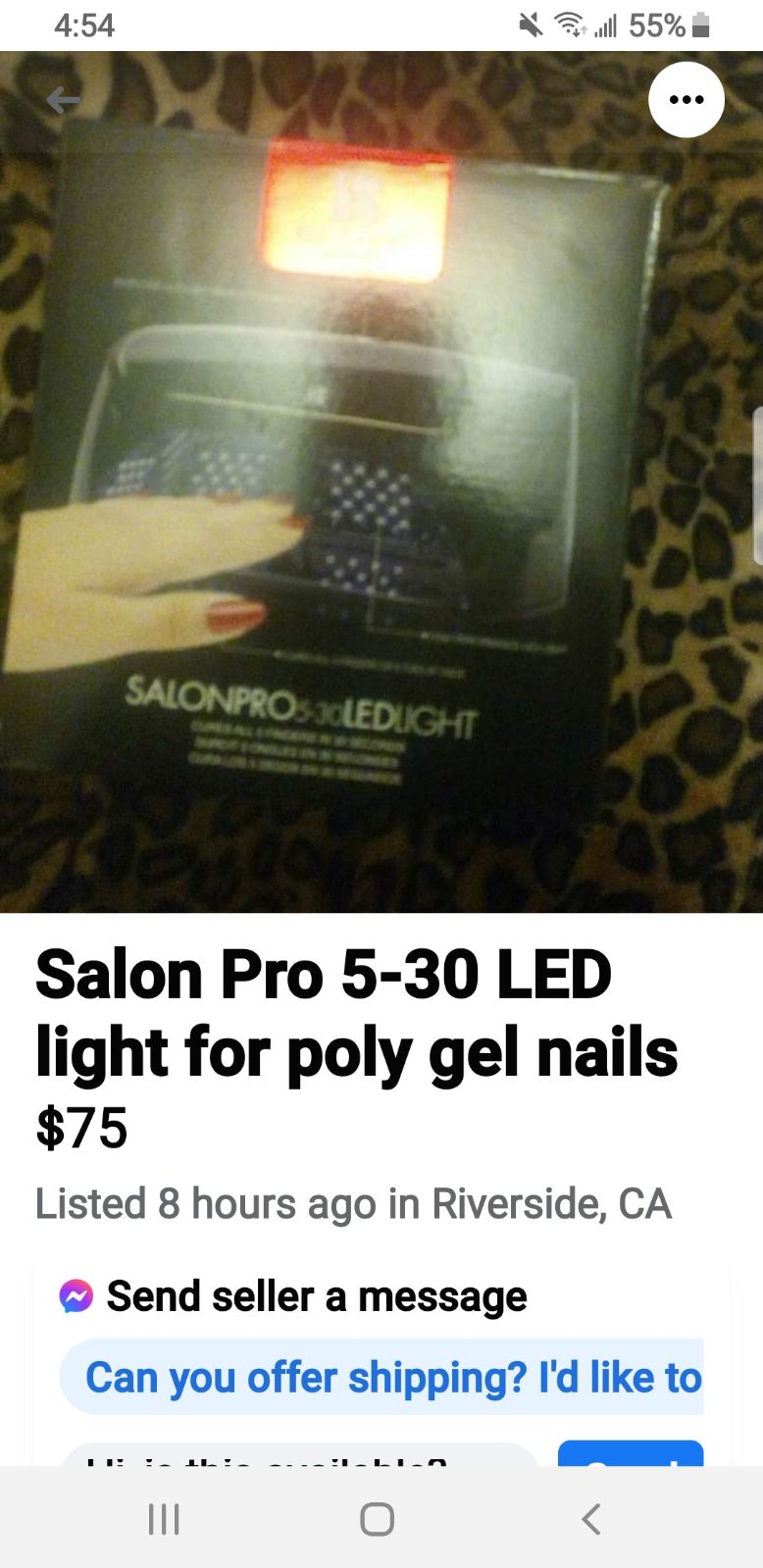 Nail dryer lamp pro salon for gel nail p