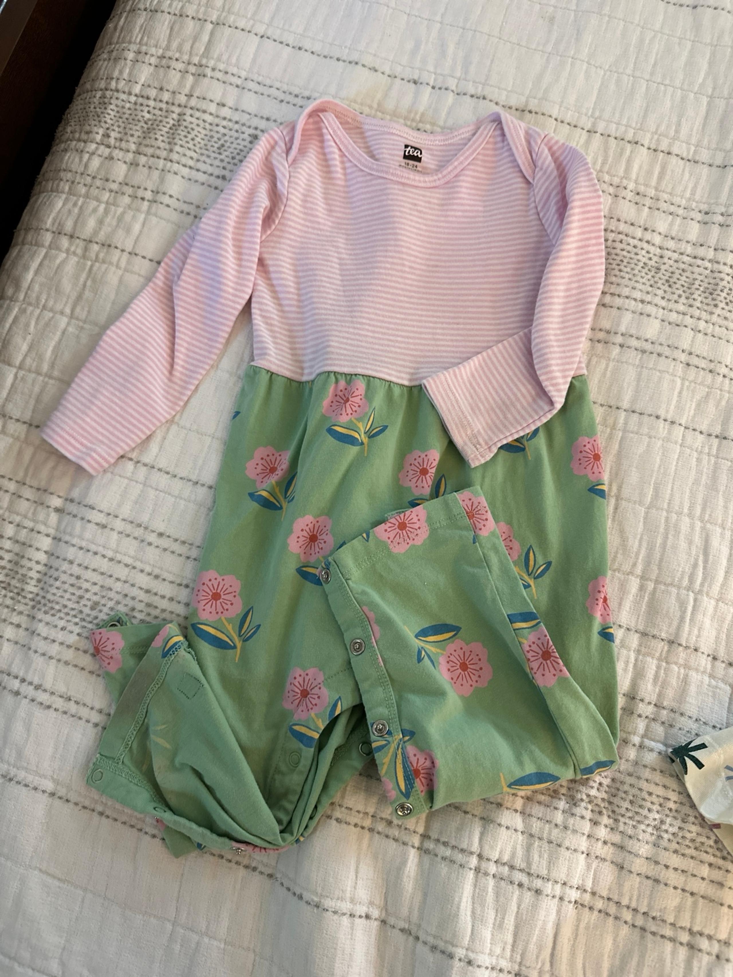 tea collection romper