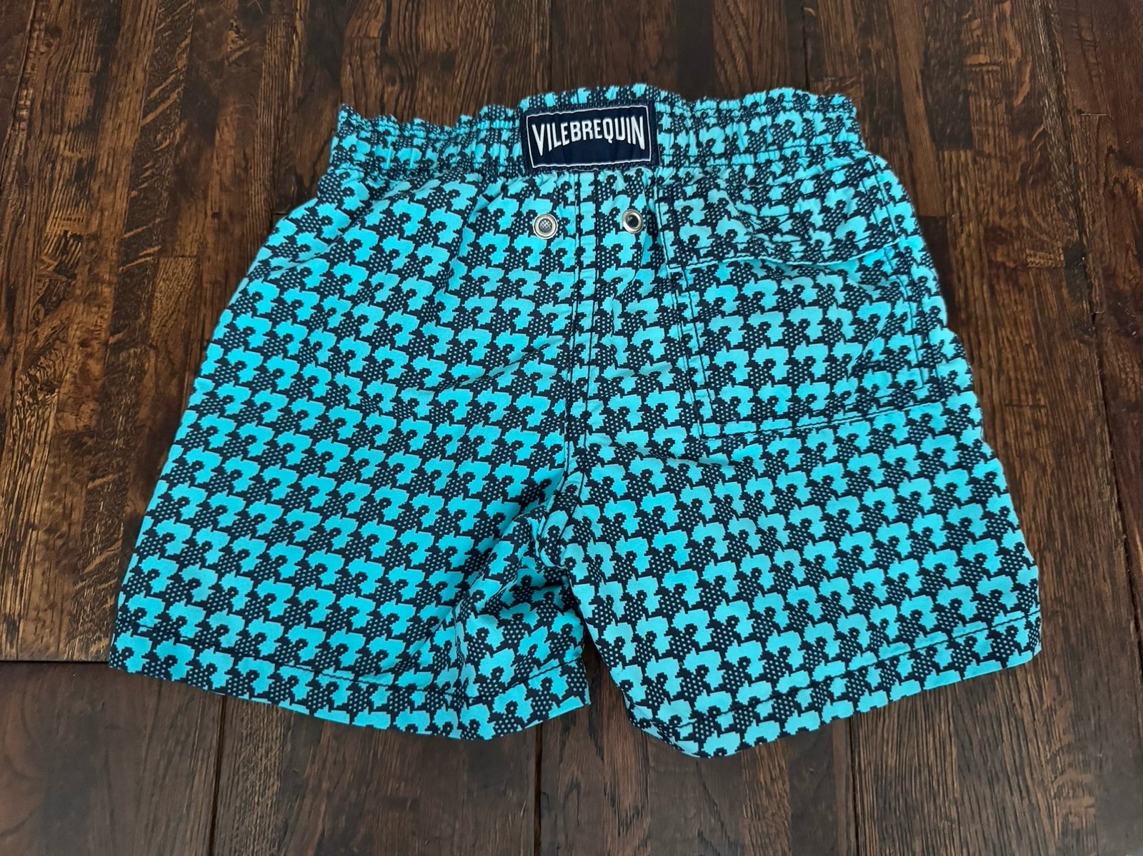 Vilebrequin Boys Turtle Themed Embroidered Swim Shirts
