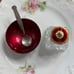 VTG Meka Sterling Guilloche Pepper, Salt Cellar & Spoon Set