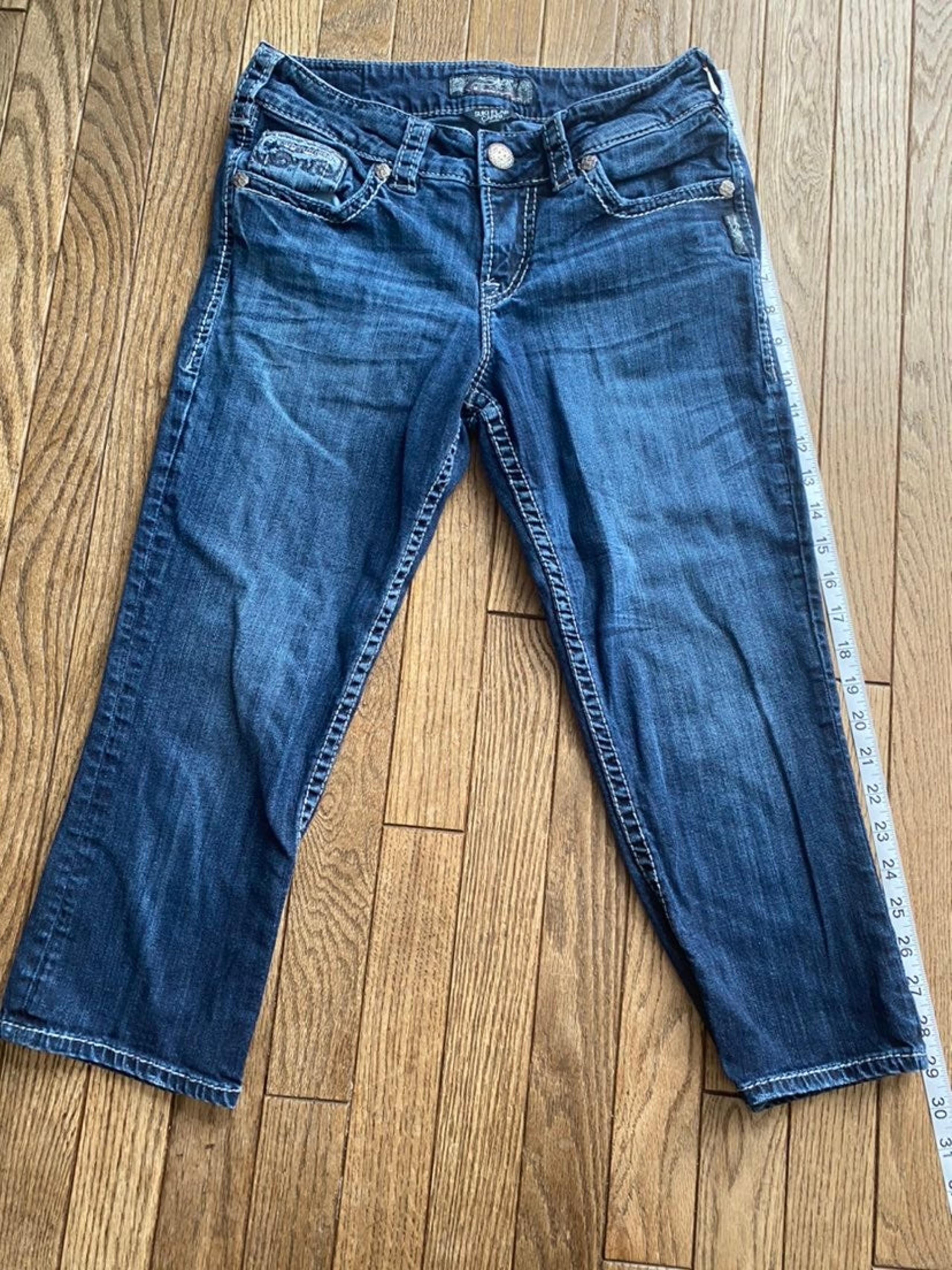 Silver Jeans Co Size 27 Suki Flap Capris