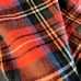 VTG Rally Klad Scotland Wool Travel Rug Tartan Stuart Plaid Blanket Red Blue