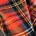 VTG Rally Klad Scotland Wool Travel Rug Tartan Stuart Plaid Blanket Red Blue
