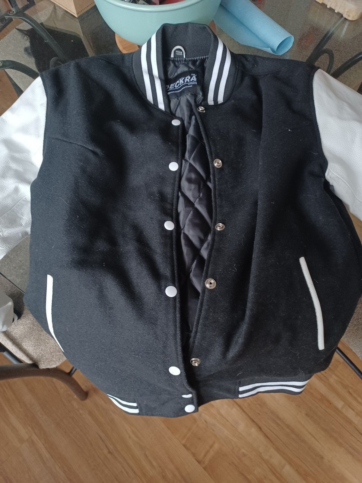Size S varsity jacket (NEED GONE)