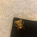 Victorian ladies buckle with bee and fly