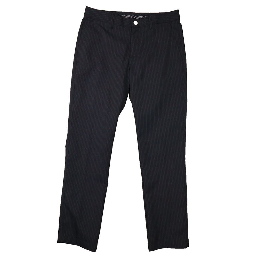 Bonobos Golf Charcoal Grey Pinstripe Slim Fit Highland Pants size 31x30